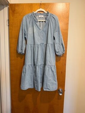 Light Blue denim dress